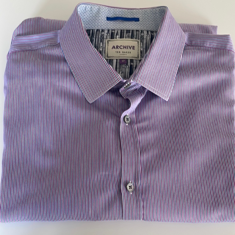 Mens Ted Baker Dress Shirt - 17